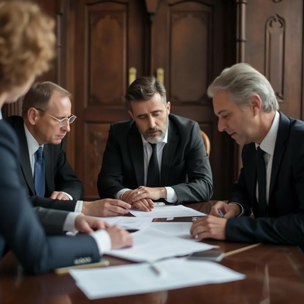 Команда юристів за роботою